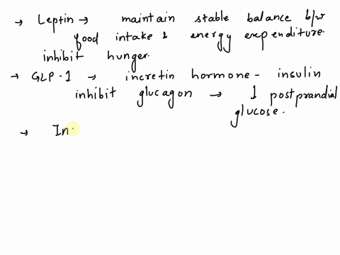 match-each-characteristic-with-the-appropriate-hormone-leptin-glp-1-insulin-glucagon-answer-bank-stimulates-live-gluconeogenesis-enhances-insulin-secretion-gastrointestinal-satiety-signal-se-94716
