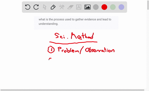 what-is-the-process-used-to-gather-evidence-and-lead-to-understanding-90331