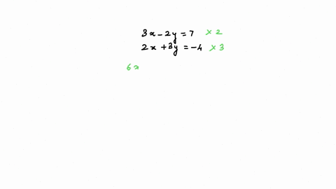 solve-the-system-of-equations-3x-2y-7-2x-3y-4-14725