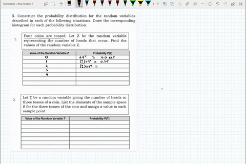 ii-construct-the-probability-distribution-for-the-random-variables-described-in-each-of-the-following-situations_-draw-the-corresponding-histogram-for-each-probability-distribution-four-coin-62535