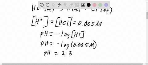 calculate-the-ph-of-solutions-containing-the-following-a-0005-m-hcl-b-one-litre-of-05m-leucine-buffer-ph-96-to-which-is-added-one-litre-of-01-m-naoh-c-500-ml-of-06-m-h3po4-plus-500-ml-of-04-18339