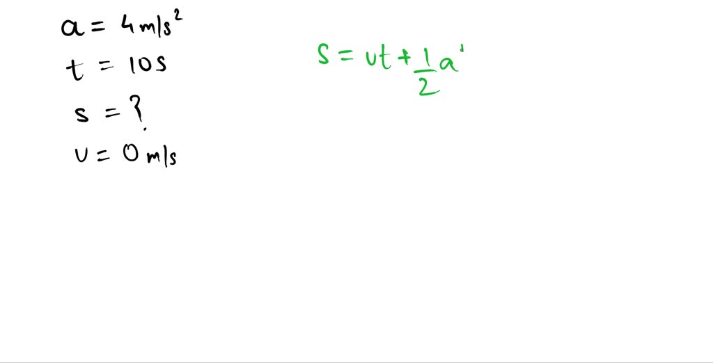 SOLVED A runner can maintain an acceleration of 2.0 m/s?for 4.0s