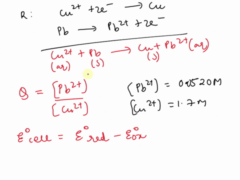 a-voltaic-cell-consists-of-a-pbpb2-half-cell-and-a-cucu2-half-cell-at-25-c-the-initial-concentrations-of-pb2-and-cu2-are-00520-mand-170-m-respectively-part-a-what-is-the-initial-cell-potenti-65403