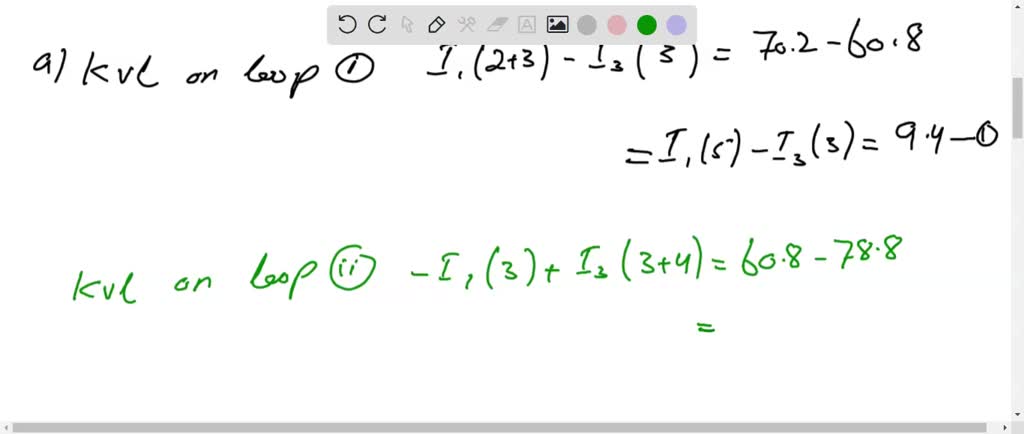 SOLVED: Using Kirchhoff's rules, find the following. (e m f1 = 70.2 V ...