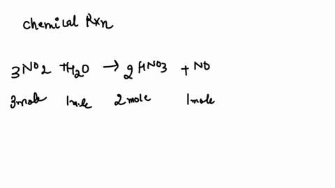 how-many-moles-of-hno3-will-be-produced-from-the-reaction-of-450-g-of-no2-with-excess-water-in-the-following-chemical-reaction-3-no2g-h2o-l-2-hno3g-nog-34408