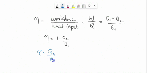 define-the-efficiency-of-a-heat-engine-the-coefficient-of-performance-cop-of-a-refrigerator-and-the-cop-of-a-heat-pump-in-terms-of-q1-heat-term-associated-with-the-hot-reservoir-and-q2-heat-79965