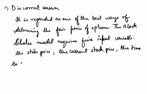 which-of-the-following-is-a-way-of-extending-the-black-scholes-merton-formula-to-value-a-european-call-option-on-a-stock-paying-a-single-dividend-circle-the-correct-answer-and-briefly-explai-87122