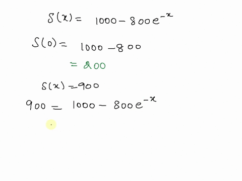 sales-of-a-new-model-of-compact-disc-player-are-approximated-by-the-function-sx1000-800e-x-where-sx-is-in-appropriate-units-and-x-represents-the-number-of-years-the-disc-player-has-been-on-t-95352