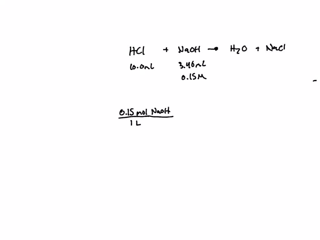 SOLVED Acid base titrations are used in the medical field to determine