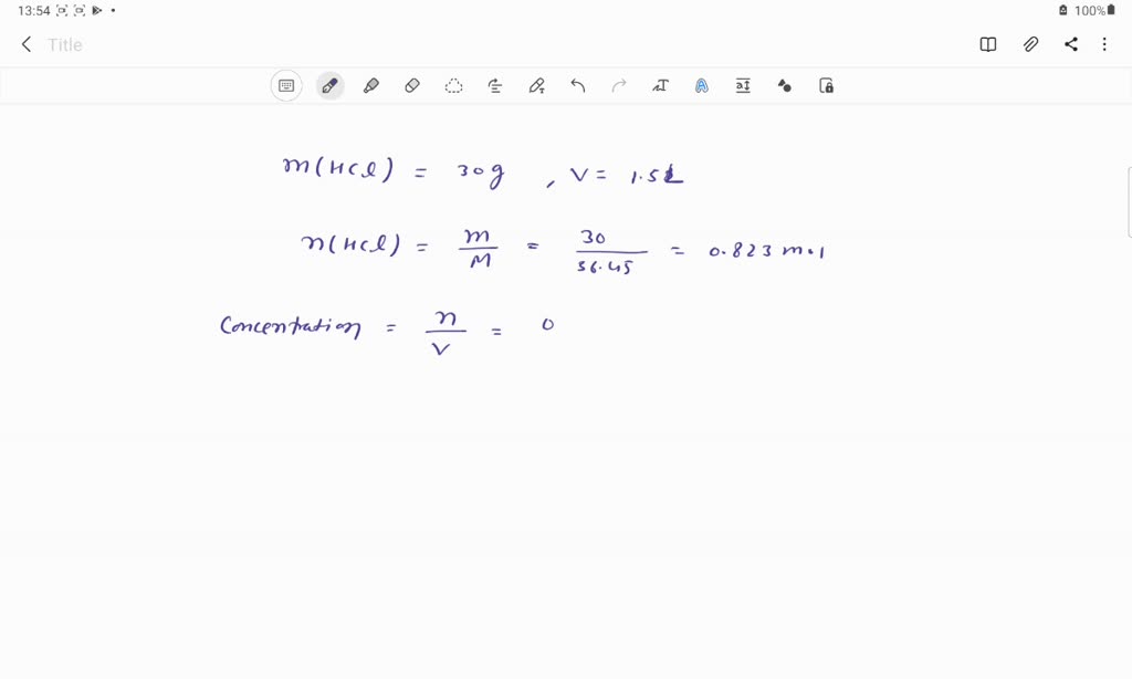 SOLVED: What is the pH of a solution that contains 30 grams of ...