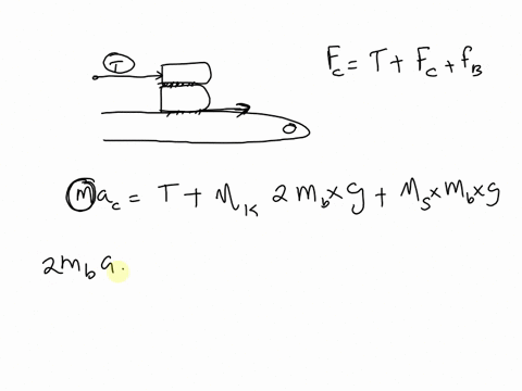 a-conveyor-belt-rotates-clockwise-with-speed-u-as-indicated-in-the-diagram-two-identical-boxes-each-with-mass-m-are-stacked-on-top-of-each-other-placed-on-the-conveyor-belt-the-top-box-is-at-55531