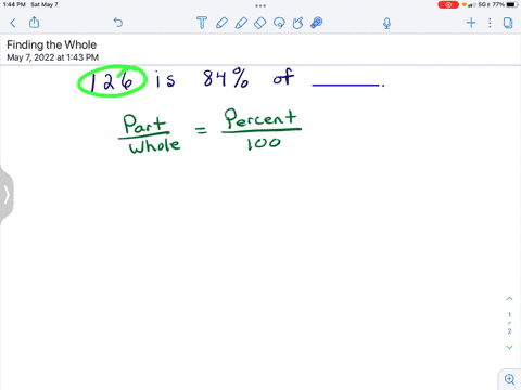 solve-use-the-proportion-method-126-is-84-of-what-3-56224