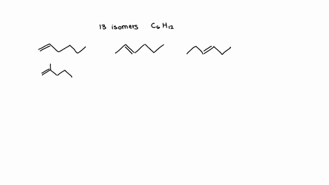 all-13-isomers-of-c6h12