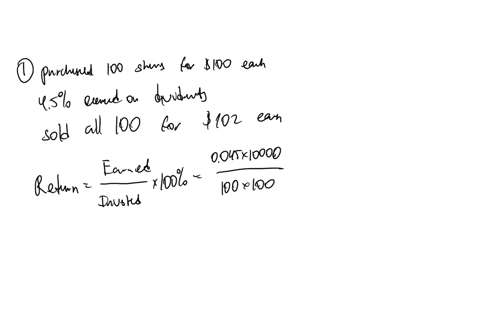 please-help-asap-steve-purchased-100-shares-of-abc-inc-at-the-beginning-of-the-year-for-100-per-share-he-earned-450-in-dividends-and-recently-sold-the-stock-for-102-what-was-steves-return-on-49471