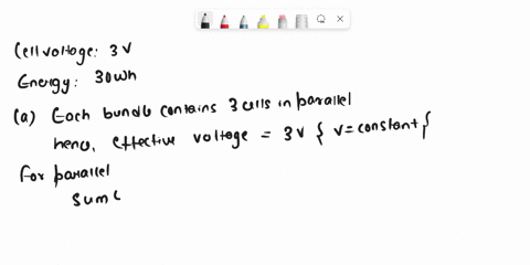 an-electric-car-is-equipped-with-a-battery-pack-that-contains-300-cells-cell-voltage-is-3-volts-and-has-30-wh-energythe-cells-are-connected-in-bundles-of-3-cells-in-parallel-and-the-cell-bun-92255