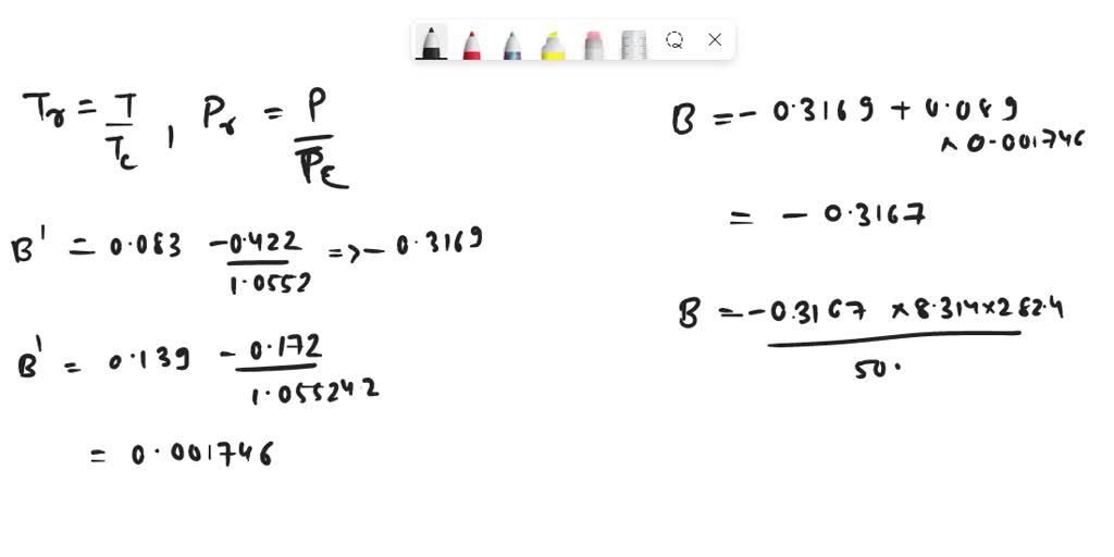 SOLVED: Calculate Z And V For Ethylene At 25Â°C And 12 Bar By The ...