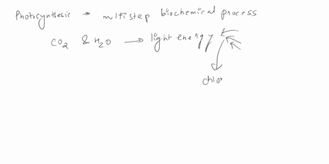 the-net-change-in-the-multistep-biochemical-process-of-photosynthesis-is-that-co2-and-h2o-form-glucose-c6h12o6-and-o2-chlorophyll-absorbs-light-in-the-600-to-700-nm-region-a-write-a-balanced-68412