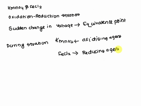oxidation-reduction-titration-between-kmno4-and-fecl2-explain-why-a-sudden-change-in-the-voltage-reveals-the-equivalence-point-for-this-titration-please-explain-in-detail-30605
