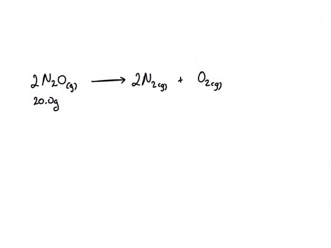 dinitrogen-monoxide-gas-decomposes-to-form-nitrogen-gas-and-oxygen-bas-how-many-grams-of-oxygen-are-formed-when-200-g-ofe-dinitrogen-monoxide-decomposes-wright-out-and-balance-the-chemical-e-57874