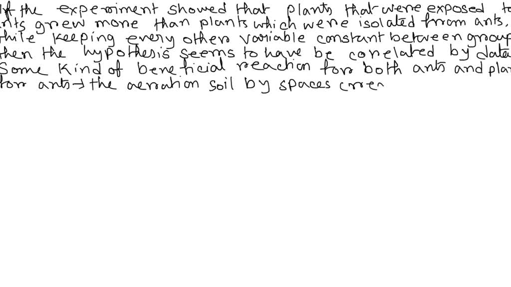 SOLVED What can be the Results and conclusion to this experiment? 1