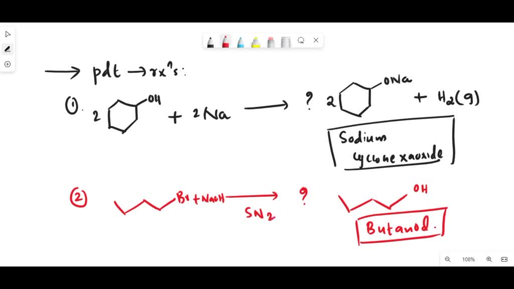 SOLVED Question 6 B) (81 points) Propose following reaction stepby