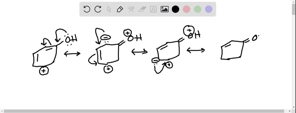 Solved Draw All The Resonance Structures For The Following Compound And Determine Which 6269