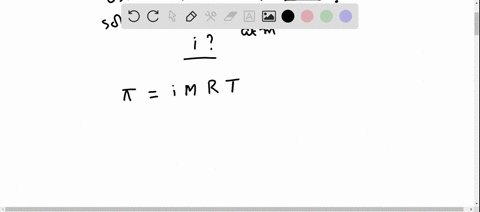 the-osmotic-pressure-of-a-0010m-aqueous-solution-of-mathrmcacl_2-is-found-to-be-0674-atm-at-25circ-m-15206