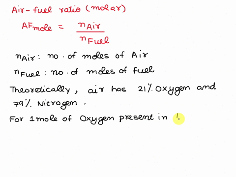 determine-the-air-fuel-ratio-on-a-molar-basis-for-the-complete-combustion-of-octane-with-theoretical-amount-if-air-91325