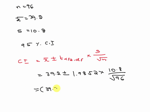 a-researcher-is-interested-in-finding-a-95-confidence-interval-for-the-mean-number-minutes-students-are-concentrating-on-their-professor-during-a-one-hour-statistics-lecture-the-study-includ-31362