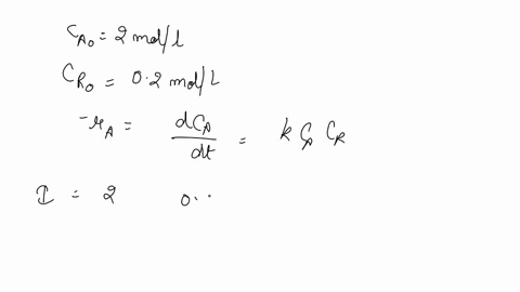 an-autocatalytic-chemical-reaction-with-a-given-kinetic-and-rate-takes-place-in-a-batch-reactorfind-the-concentration-of-a-at-the-point-that-maximum-rate-occurs-if-cao2-mollit-and-cro02-moll-65654