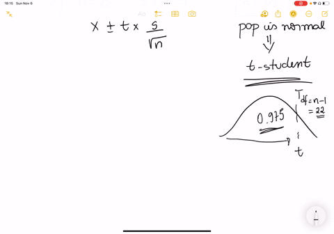 a-simple-random-sample-of-size-n-is-drawn-from-a-population-that-is-normally-distributed-the-sample-mean-x-overbar-is-found-to-be-112-and-the-sample-standard-deviation-s-is-found-to-be-10-a-55585