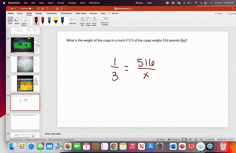what-is-the-weight-of-the-cargo-in-a-truck-if-13-of-the-cargo-weighs-516-pounds-lbs-90958