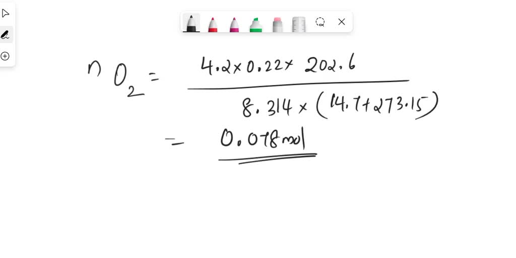 SOLVED A scuba diver dives with a tank containing a SL of air. Twenty