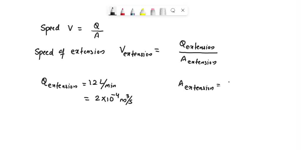 SOLVED Consider a hydraulic drilling machine with a regenerative circuit functioning as a
