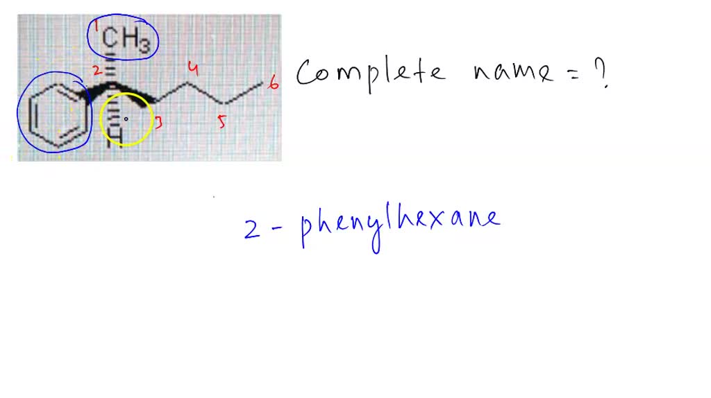 Solved The Complete Name For The Following Compound Is Ch Sec