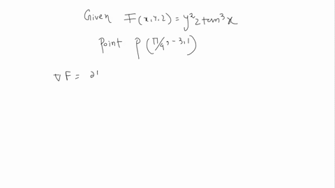 find-the-gradient-of-f-at-the-indicated-point-fx-y-zy2-z-tan-3-x-pi-4-31-62751
