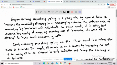 what-is-expansionary-and-contractionary-monetary-policy-how-do-these-two-kinds-of-policies-work-to-deal-with-specific-economic-situation