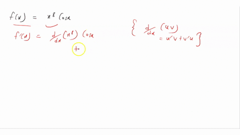 use-the-product-rule-to-differentiate-the-function-fx-x8-cosx