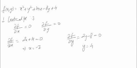 identify-any-extrema-of-the-function-by-recognizing-its-given-form-or-its-form-after-completing-the-square-verify-your-results-by-using-the-partial-derivatives-to-locate-any-critical-points-28442