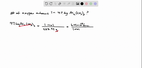 how-many-atoms-of-oxygen-are-contained-in-476g-of-al2co33-the-molar-mass-of-al2co33-is-23399gmol-07355