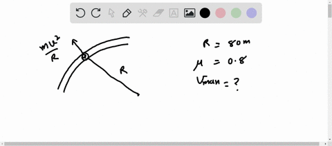 an-unbanked-curve-has-a-radius-of-80-m-what-is-the-maximum-speed-at-which-a-car-can-make-the-turn-if-the-coefficient-of-friction-is-081