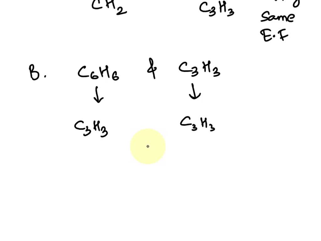 SOLVED Which pair shares the same empirical formula plz help A