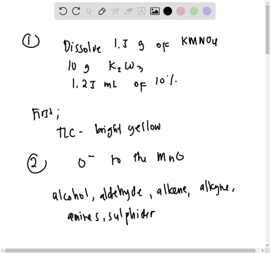 SOLVED In each lab, you have used a UV lamp to visualize your TLC
