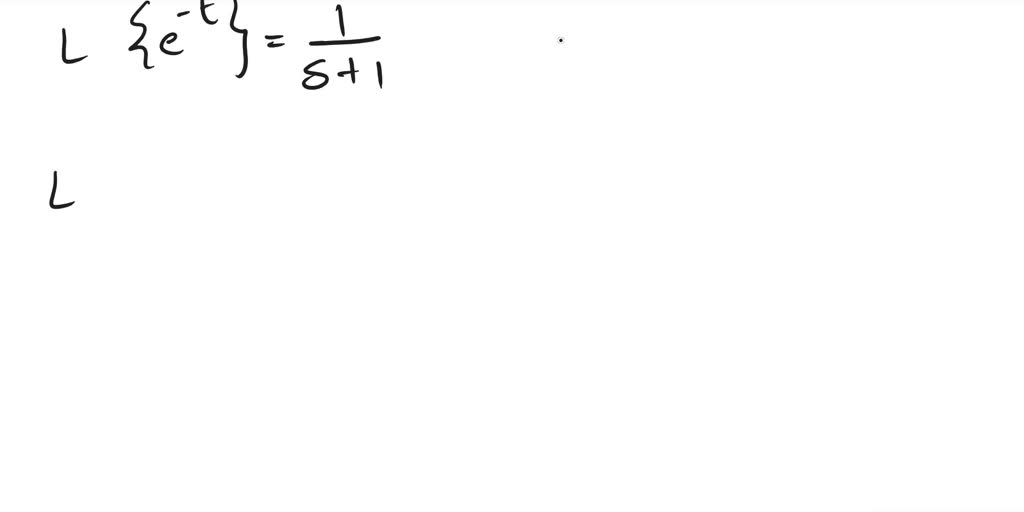 Solved A Find The Laplace Transform Of The Function F T 4e T