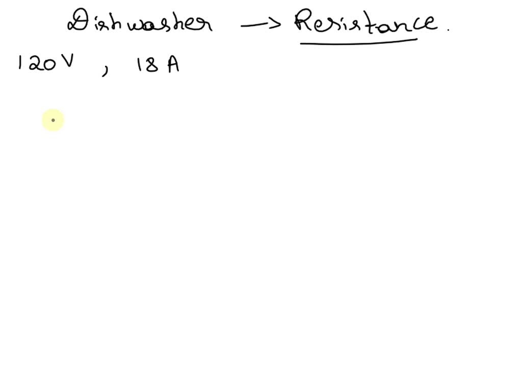 SOLVED There is a 120 V circuit in a house that is a dedicated line
