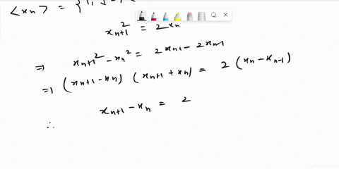 sequence-xn-is-defined-recursively-by-x1-1-xn1-rxn-prove-that-xn-is-convergent-and-find-its-limit-50712