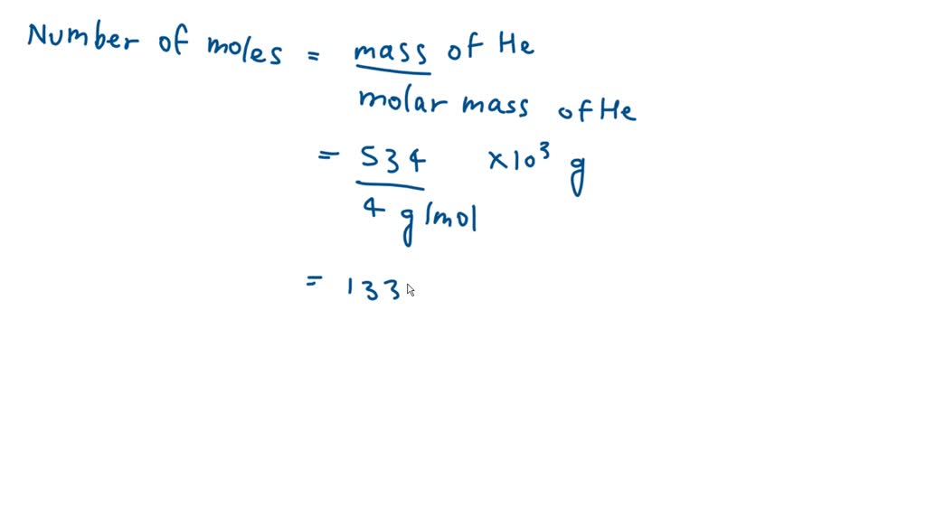 SOLVED: Part A How many helium atoms are there in helium blimp ...