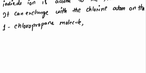 the-reaction-of-1-chloropropane-with-acetate-in-acetic-acid-to-give-propyl-acetate-is-greatly-accelerated-by-adding-a-small-amount-of-iodide-ion-explain-consider-the-following-two-reactions-62047