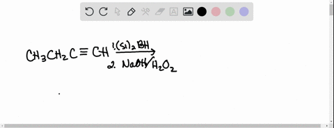 draw-the-structural-formula-of-the-enol-formed-in-the-following-alkyne-hydration-reaction-and-then-draw-the-structural-formula-of-the-carbony-compound-with-which-thus-enol-1s-in-equilibrium-26519