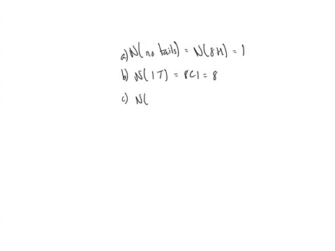 point-in-an-experiment-a-fair-coin-is-tossed-times-and-the-face-that-appears-is-recorded-how-many-elements-of-the-sample-space-will-have-no-tails-b-how-many-elements-of-the-sample-space-will-87006